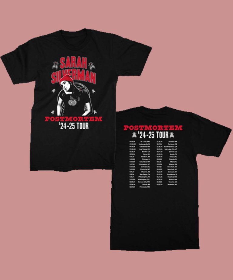 Sarahsilverman Merch Post Mortem T-Shirt - Newest Fashion Trends