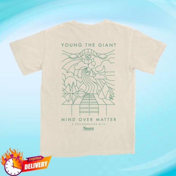 Young The Giant Merch Store Mind Over Matter X Neuro® Tee - Newest ...