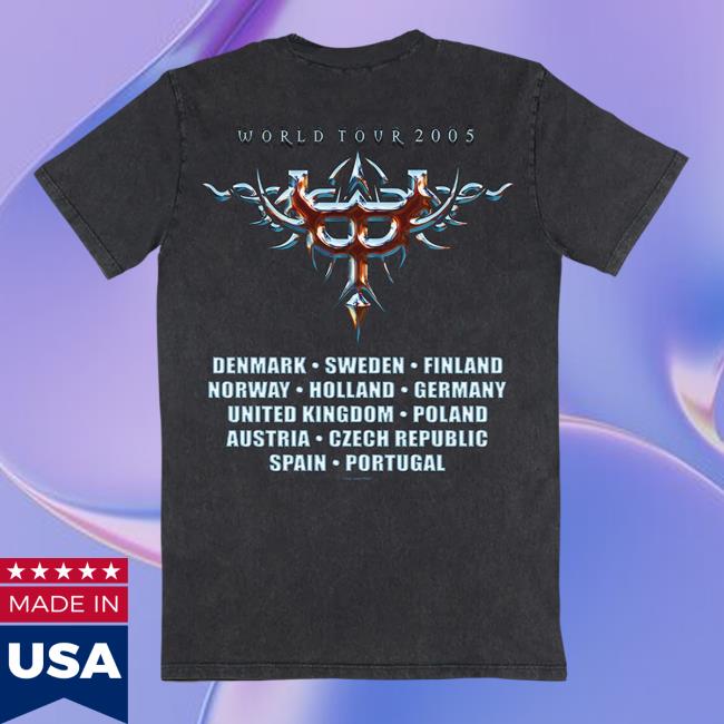 Shop Judas Priest Merch Store Angel Of Retribution Tour Tee