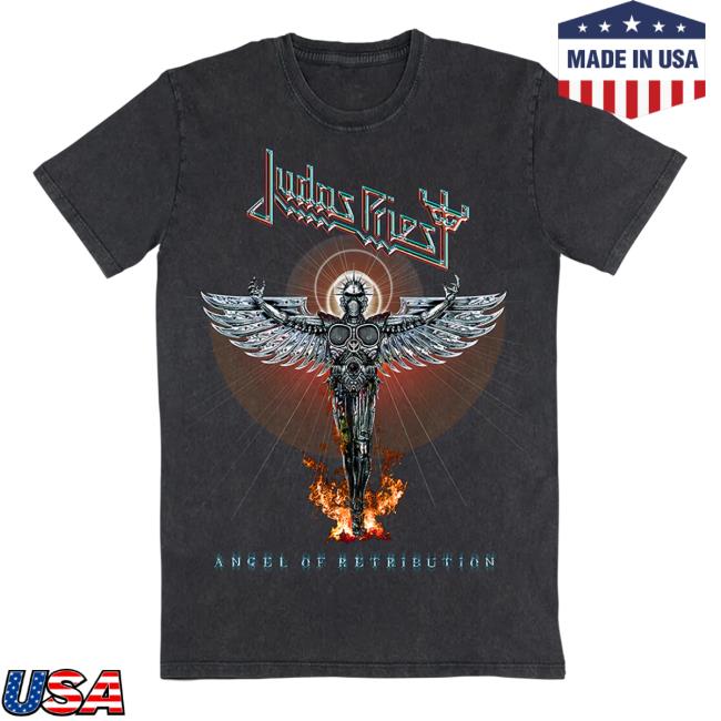 Shop Judas Priest Merch Store Angel Of Retribution Tour Tee