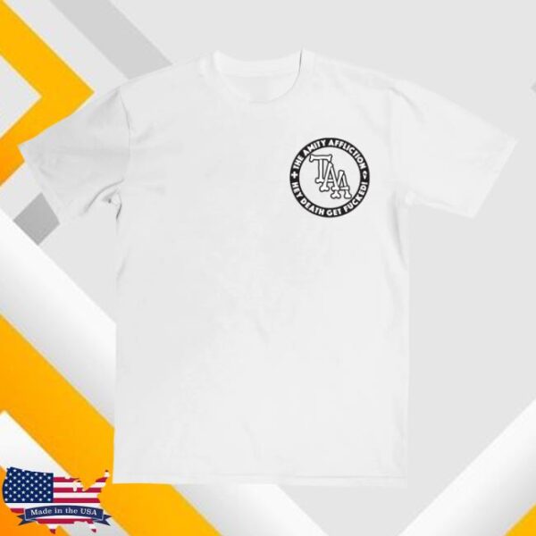 The Amity Affliction Store Merch Hey Death White T-Shirt