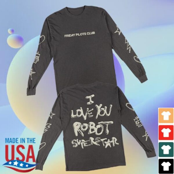 Friday Pilots Club Merch Store Up In The Clouds Long Sleeve Tee