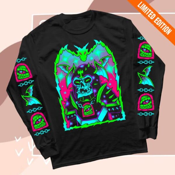 Electric Witch Merch Store Warrior Long Sleeve T-Shirt