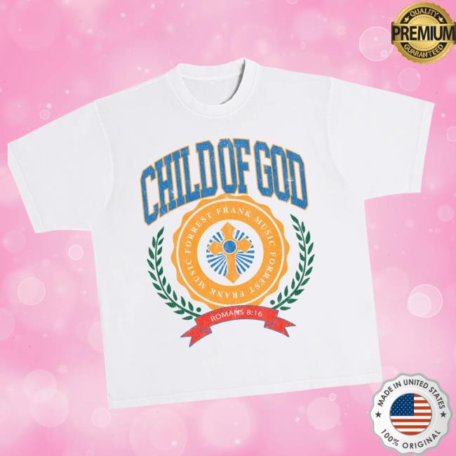 Forrest Frank Merch Store Cog Crest White Tee - Newest Fashion Trends