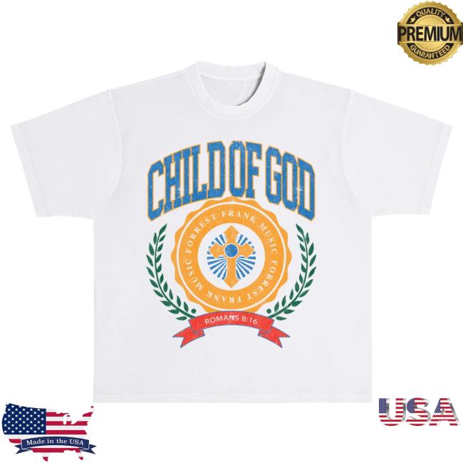Forrest Frank Merch Store Cog Crest White Tee - Newest Fashion Trends