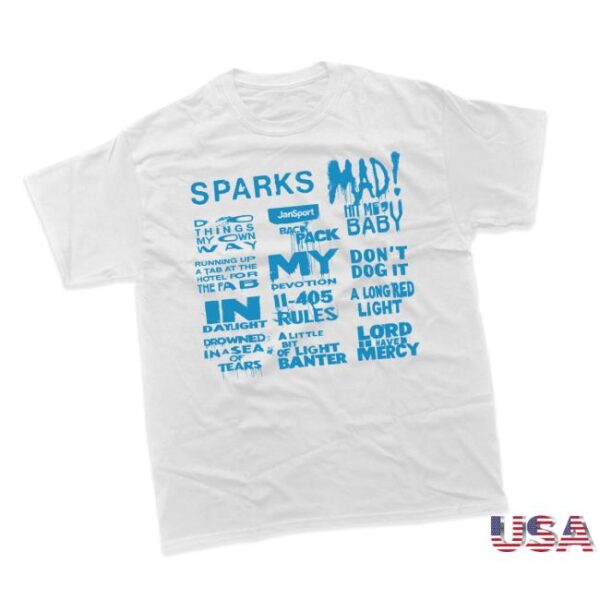 Allsparks Store Merch Mad Tracklist T-Shirt