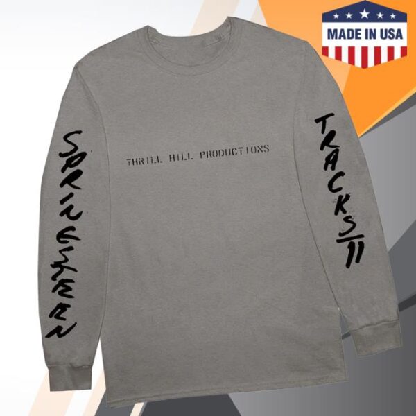 Bruce Springsteen Merch Store The Lost Albums Longsleeve