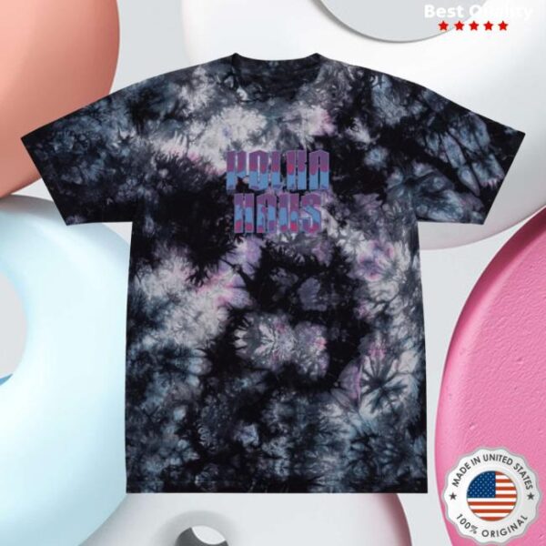 Area15 Merch Store Polka Haus Tie Dye Oversized Tie-Dye T-Shirt