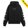 Inzo Music Merch Store Flowers In My Heart Tie Dye Midweight Hoodie
