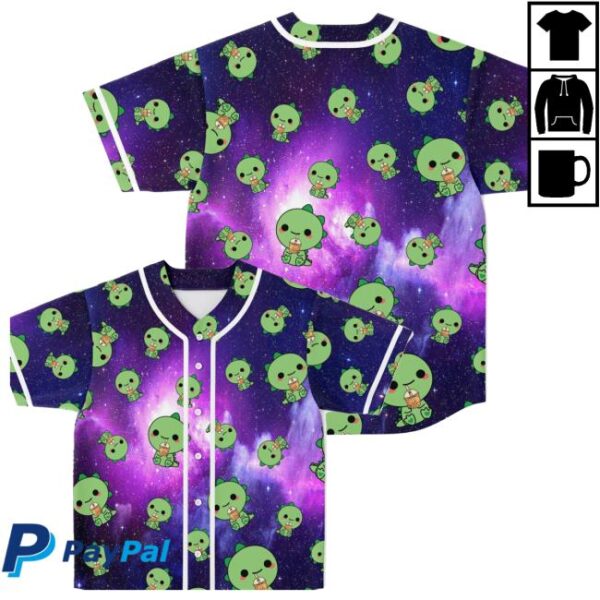 Rave Bonfire Merch Store Shirley Custom Baseball Jersey V1