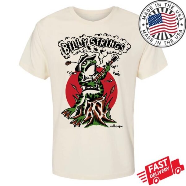 Billy Strings Store Merch #16 Classic Frog Tee