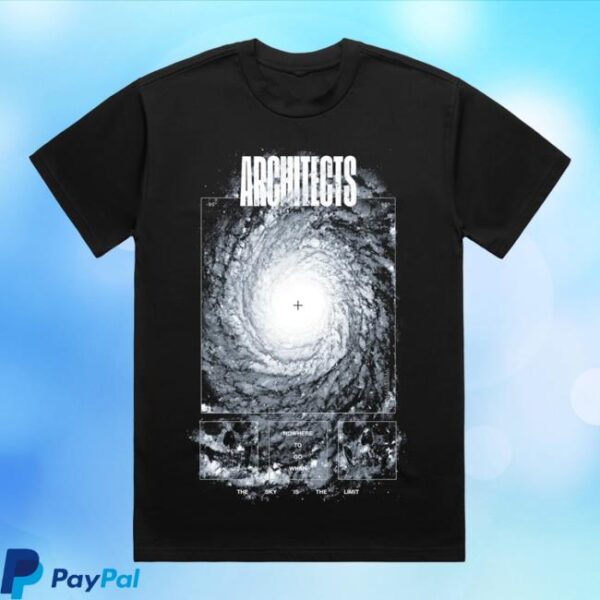 Architects Official Merch Store Blackhole Nowhere To Go Black Tshirt