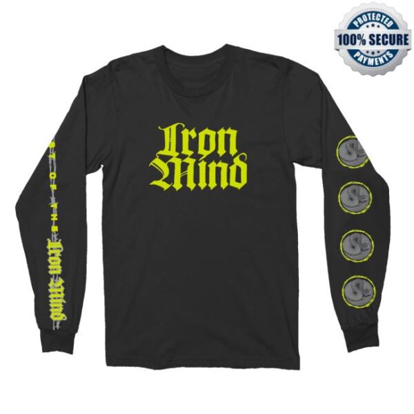 Flatspot Records Merch Iron Mind Test Of The Iron Mind Long Sleeve