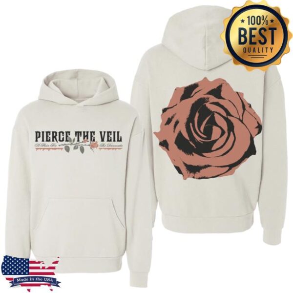 Pierce The Veil Official Store Shop A Flair For The Dramatic Rose Hoodie