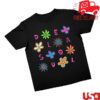 kenny aDe La Soul Store Merch Checkered Daisy Black Toddler T Shirt