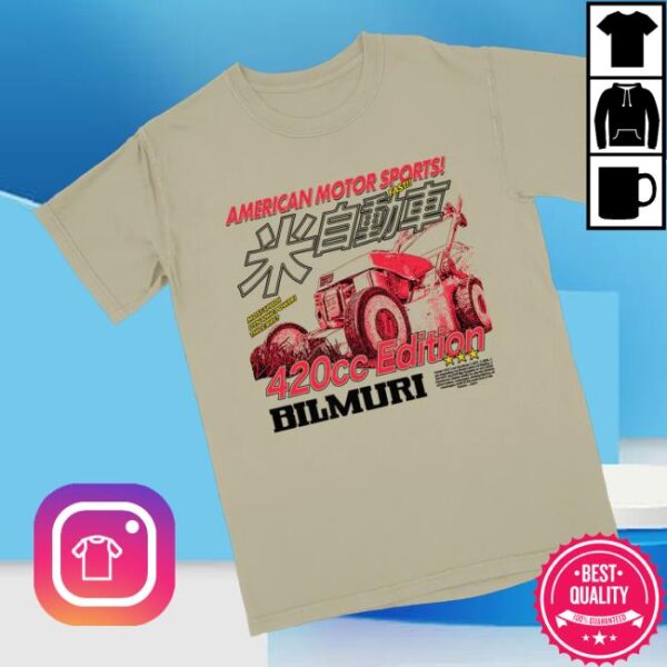 Bilmuri Official Store Merch Lawnmower Tee