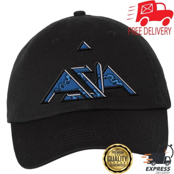 Asia Manhead Merch Store Black Logo Dad Cap