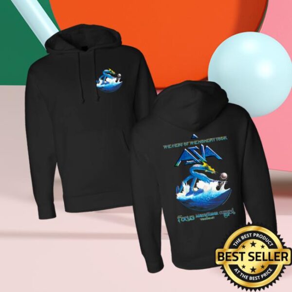 Asia Manhead Merch Store Heat Of The Moment Black Tour Hoodie