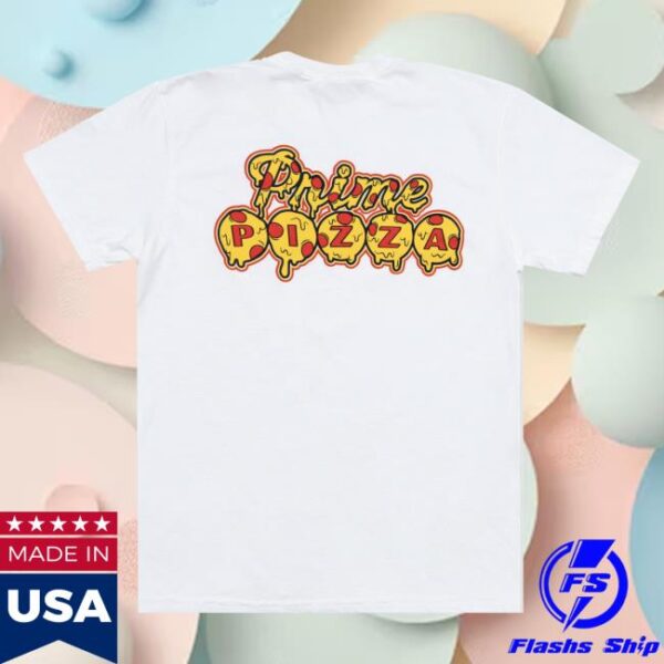 Prime Pizza Merch Cheesy Drip T-Shirt