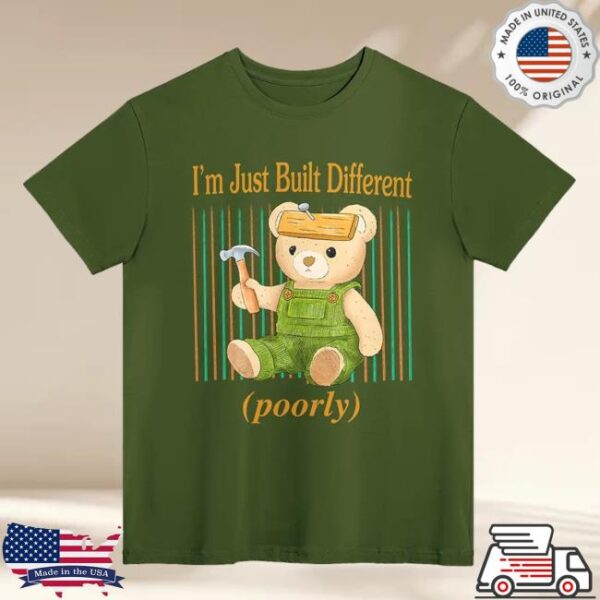 Beautiful Bastard Merch Store Built Different Poorly Tee