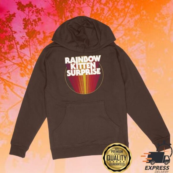 Rainbow Kitten Surprise Merch Store Retro Record Store Day Hoodie