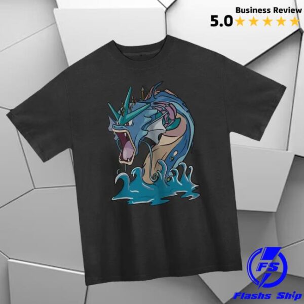 Mitchie Fox Merch Store Gyarados Leviathan Tee