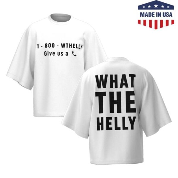 Vulture Mafia Merch 1800 Wthelly Give Us A Phone What The Helly Tee White