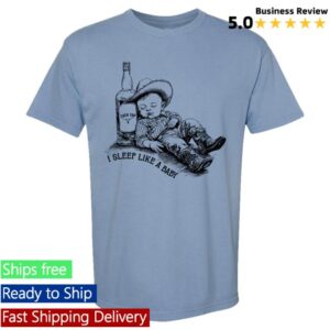 Zach Top Merch Store Shop I Sleep Like A Baby Tee