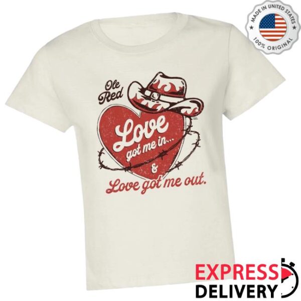 Opry Merch Store Ole Red Women’s Love In Love Out T-Shirt