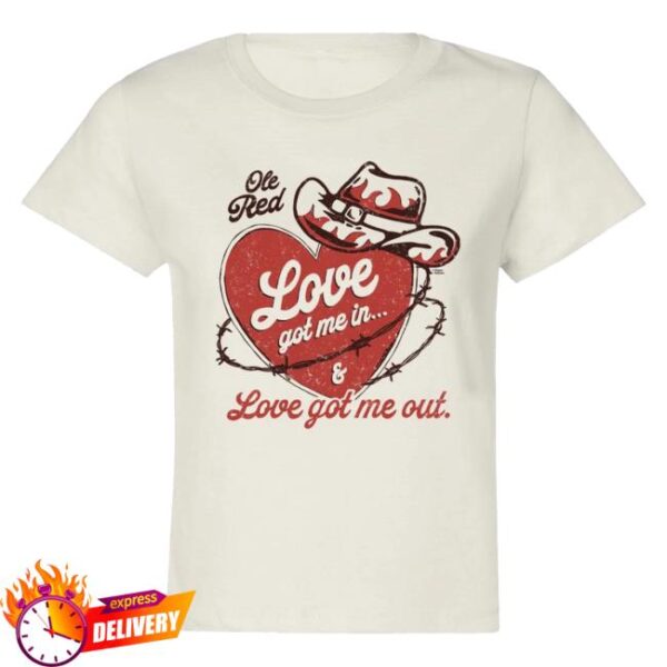 Opry Merch Store Ole Red Women’s Love In Love Out T-Shirt