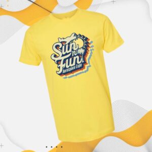 Sun ‘N Fun Aerospace Expo Store Merch 70’S Mustang Sun ‘N Fun 2025 T-Shirt