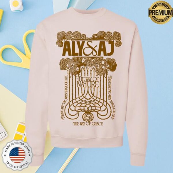 Alyandaj Merch Store The Way Of Nature Crewneck
