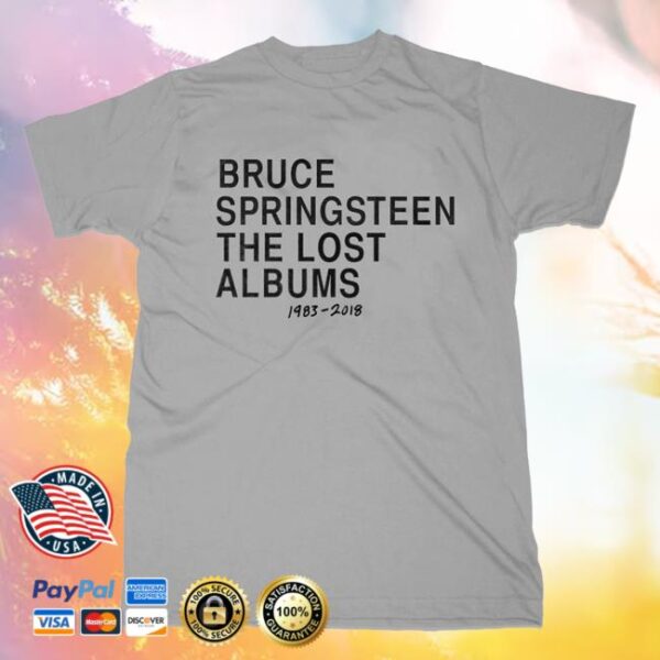 Bruce Springsteen Merch Store The Lost Albums Tee