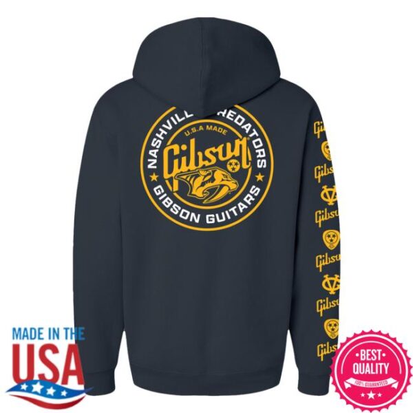 Nashville Locker Room Merch Store Nashville Predators Gibson Hoodie