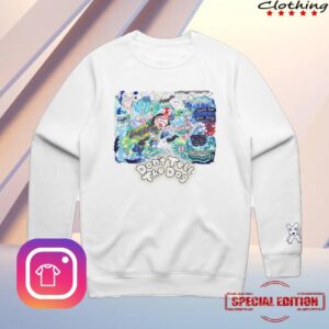 James Marriott Merch Store Shop Don’t Tell The Dog Scrap Book White Sweat