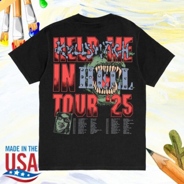 Kxllswxtch Merch Store Help Me In Hell Tour T-Shirt