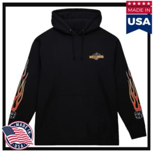 Kitbag Merch Store Wwe Wrestlemania 41 Mitchell & Ness Roll The Fire Dice Hoodie