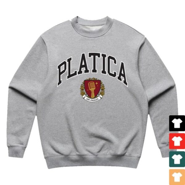Sazon Studios Merch Store Shop Platica College Crewneck