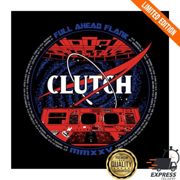 Clutch Merch Store Full Ahead Flank Tour Hoodie