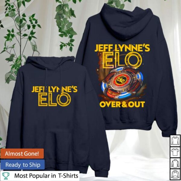 Jeff Lynne’s Elo Merch Store Navy Over And Out Hoodie