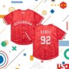 kenny aaDutch Bros Shop Merch Store Team Rebel Baseball Jersey