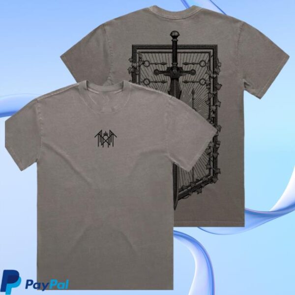 Sleep Token Merch Store Shop Even In Arcadia Damocles Crest Flag Tee