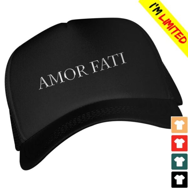 Joe Bartolozzi Merch Store Shop Amor Fati Black Trucker Hat
