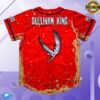 kenny aTyfr Apparel Merch Sullivan King Demented Valhalla Blood Gold Bassball Jersey