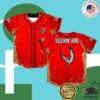 kenny aaTyfr Apparel Merch Sullivan King Demented Valhalla Blood Gold Bassball Jersey
