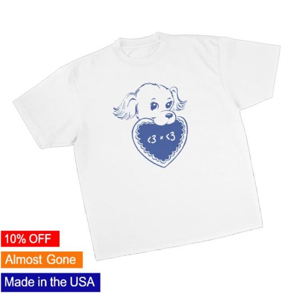 Joe Jonas Merch Store Shop Puppy Heart Tee