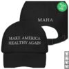 kenny mahaaction merch store make america healthy again embroidered dad hat wqf