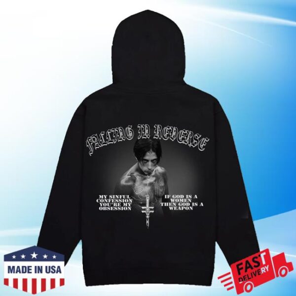 Falling In Reverse Merch Store Shop Dagger Hoodie