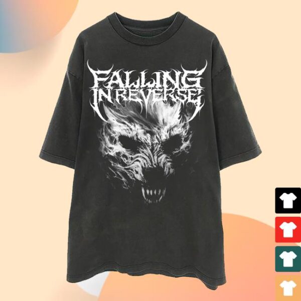 Falling In Reverse Merch Store Shop Wolf Tee