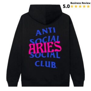 Eclipse Merch Store Anti Social Social Club Aries Hoodie